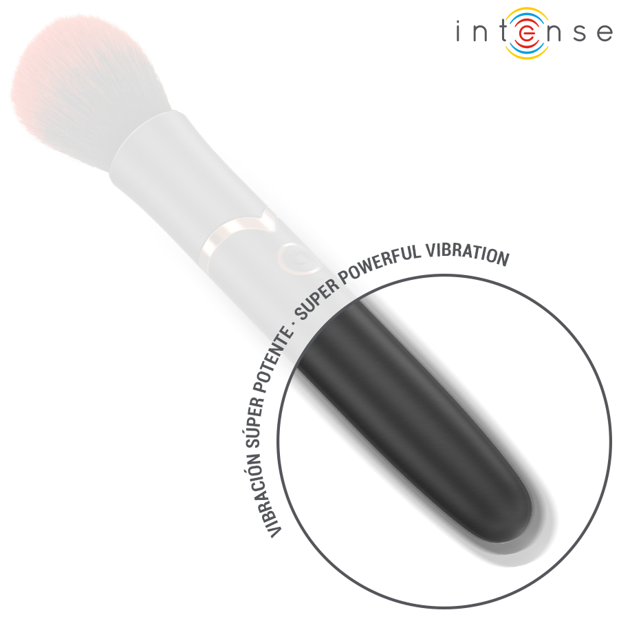 INTENSE - EMILIA VIBRADOR BROCHA CON EFECTO CALOR 16 CM - Imagen 5
