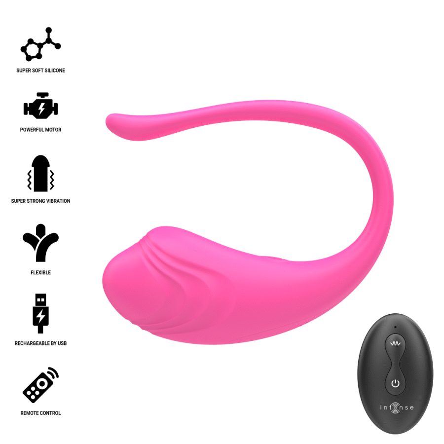 INTENSE - OLIVIA HUEVO VIBRADOR ROSA CONTROL REMOTO - Imagen 2