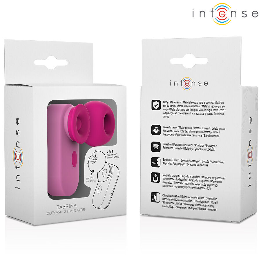 INTENSE - SABRINA TRAVEL SET ESTIMULADOR DE CLÍTORIS ROSA - Imagen 7