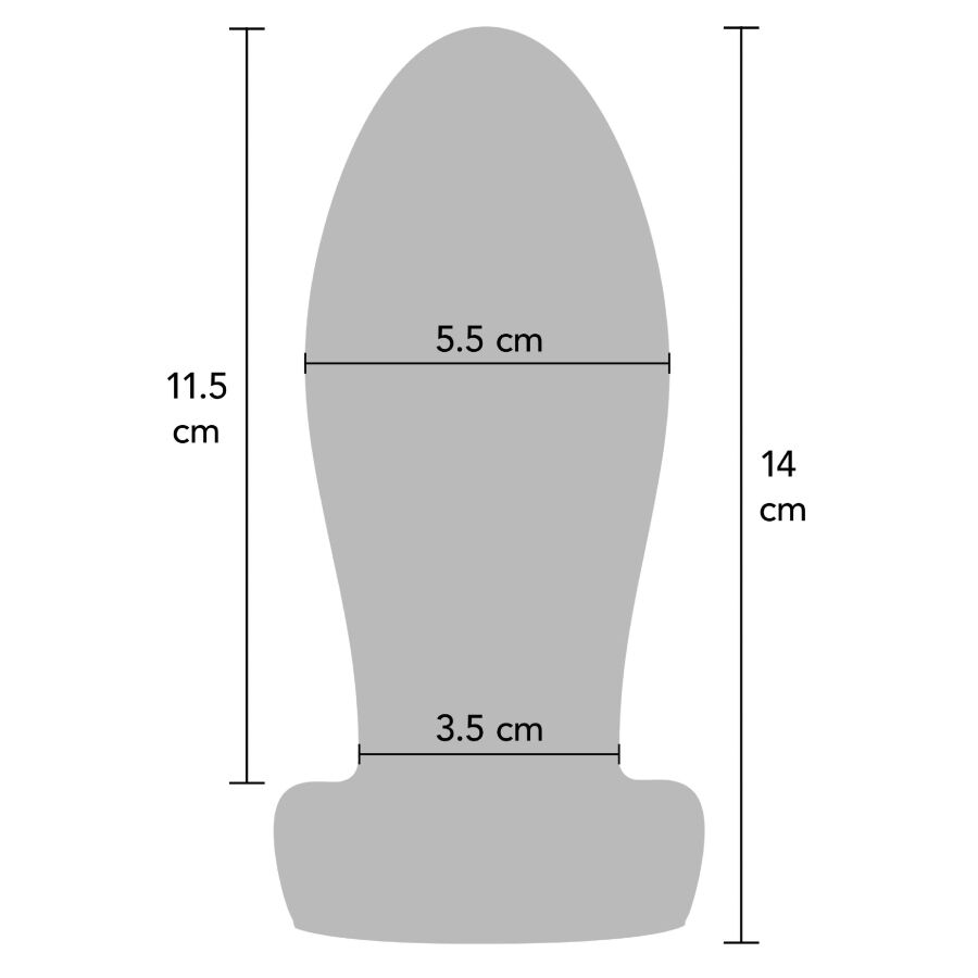 HIDDEN DESIRE - EXTREME HEAVY ANAL STRETCHER PLUG M - Imagen 3