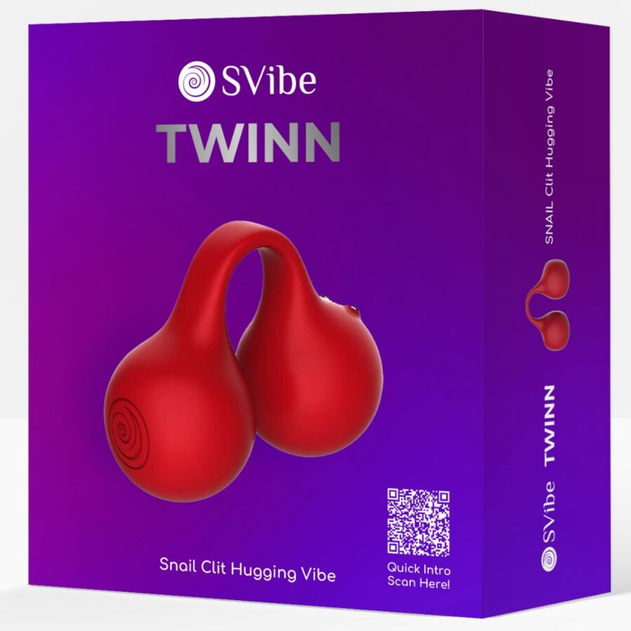SNAIL VIBE - TWINN VIBRADOR DE DEDO CEREZA - Imagen 2