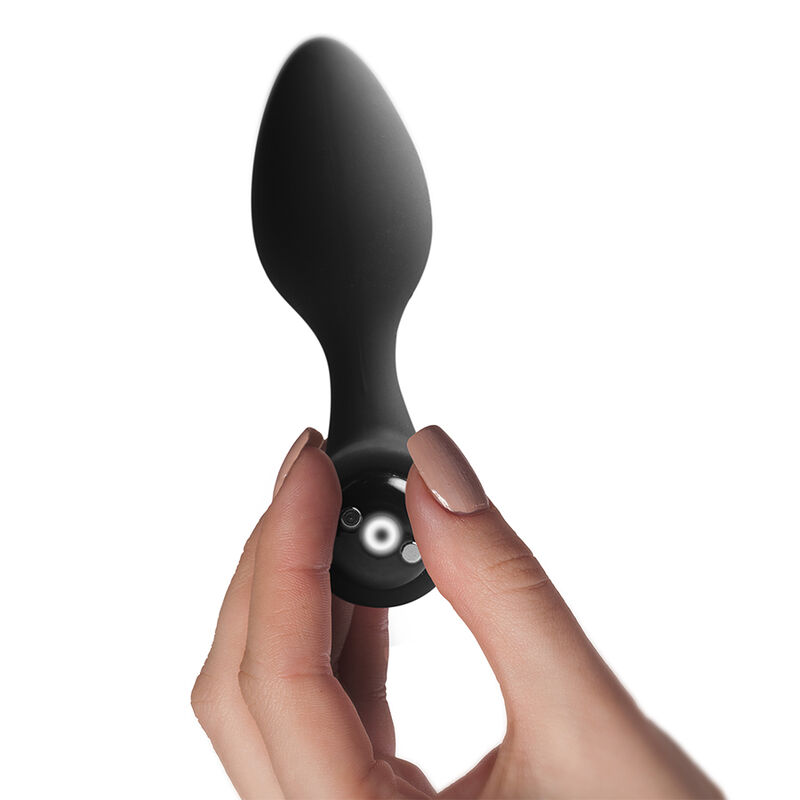 ROCKS-OFF - NOVA SOLARIS PLUG ANAL FINO RECARGABLE 16 FUNCIONES NEGRO - Imagen 4