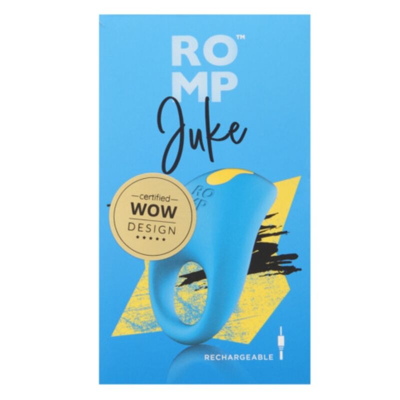 ROMP - JUKE ANILLO DE SILICONA PARA PENE CON VIBRADOR DE ESTIMULACIÓN DE CLÍTORIS - Imagen 2