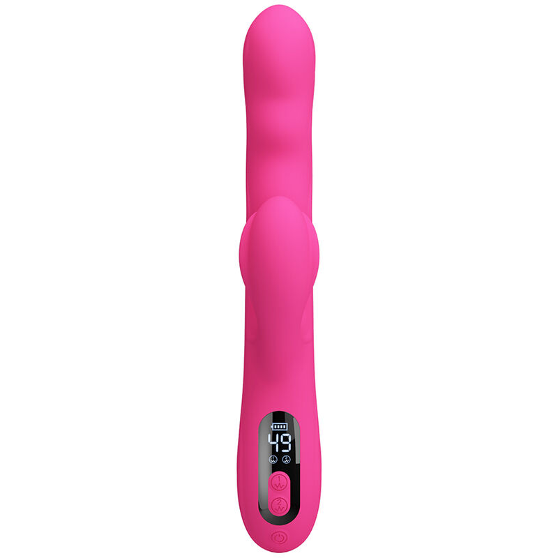 PRETTY LOVE - WINTERS VIBRADOR RABBIT MULTIFUNCIÓN CON PANTALLA LED ROSA - Imagen 7