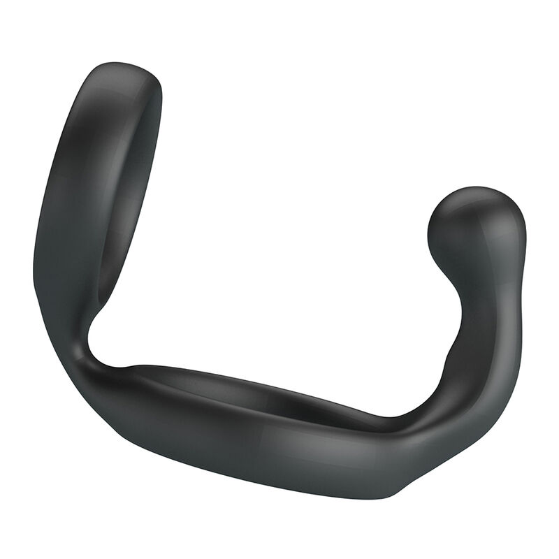 CRAZY BULL - FLORIAN ANILLO DOBLE PARA PENE Y TESTÍCULOS SILICONA NEGRO - Imagen 7