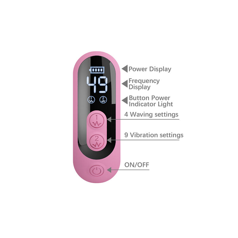 PRETTY LOVE - BELLA VIBRADOR RABBIT CON ESTIMULACIÓN MARIPOSA Y LED ROSA - Imagen 5