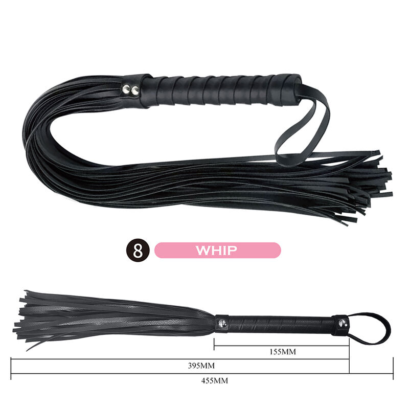 PRETTY LOVE - KIT BDSM 8 PIEZAS NEGRO - Imagen 10