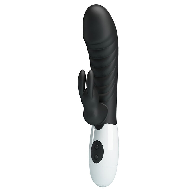 PRETTY LOVE - NAUGHTY BUNNY VIBRADOR RABBIT 30 FUNCIONES NEGRO - Imagen 6