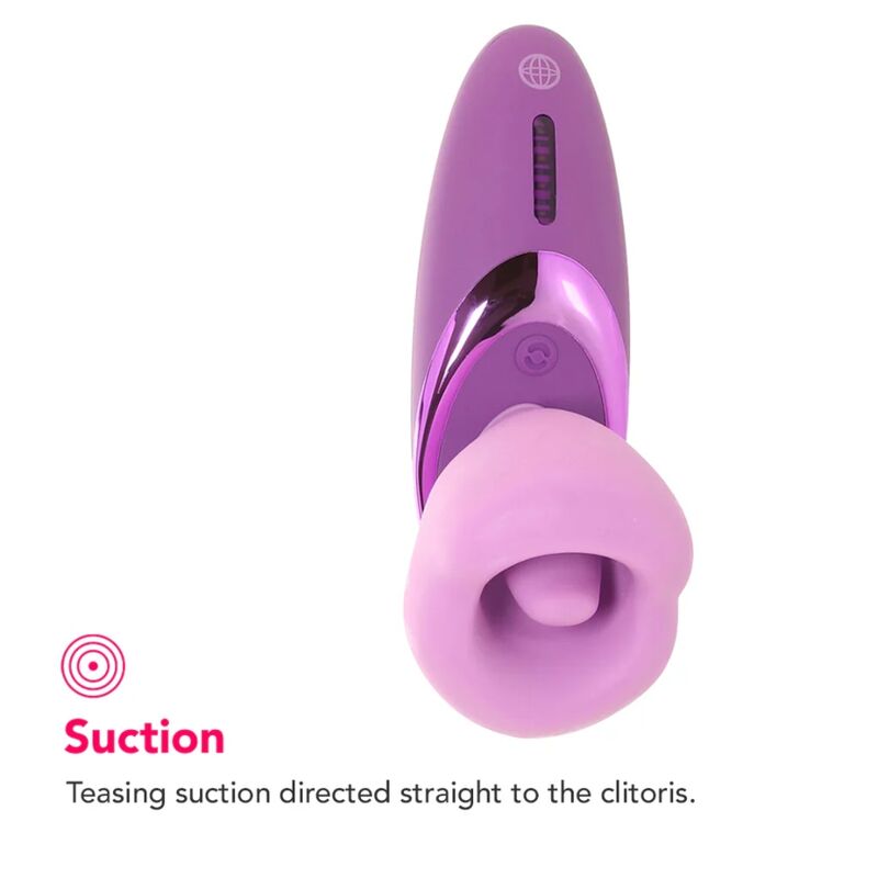 FANTASY FOR HER - SUCCIONADOR DE CLÍTORIS CON VIBRACIÓN PLEASURE SUCKER MORADO - Imagen 7