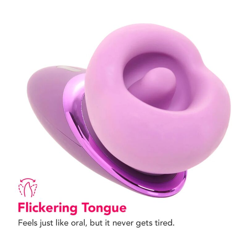 FANTASY FOR HER - SUCCIONADOR DE CLÍTORIS CON VIBRACIÓN PLEASURE SUCKER MORADO - Imagen 4