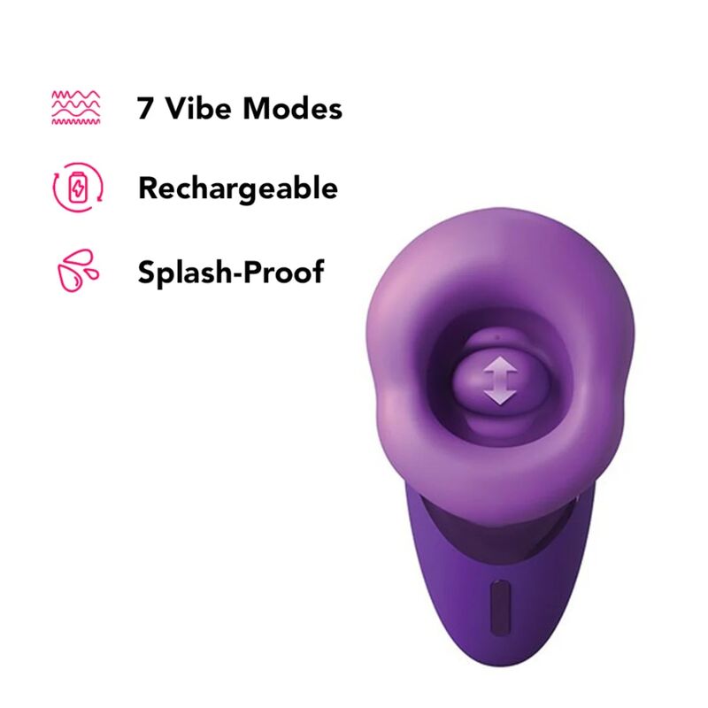 FANTASY FOR HER - SUCCIONADOR DE CLÍTORIS CON VIBRACIÓN PLEASURE SUCKER MORADO - Imagen 6