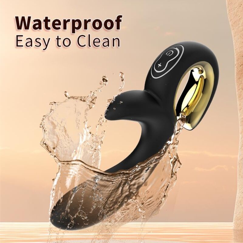 NALONE - LULU VIBRADOR RABBIT CON EMPUJE NEGRO - Imagen 10