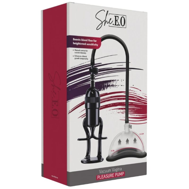 SHE.E.O - BOMBA DE VACÍO PARA VAGINA - Imagen 2