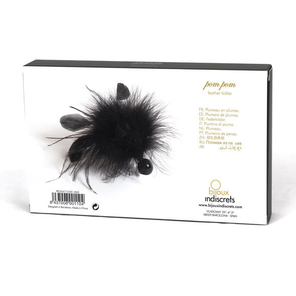 BIJOUX - POM POM PLUMERO DE PLUMAS - Imagen 4