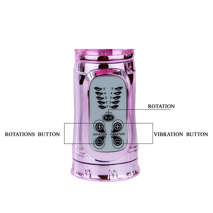 BAILE - THROBBING BUNNY ROTADOR RAMPANTE ROSA - Imagen 8