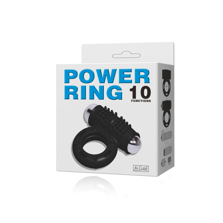 BAILE - POWER RING ANILLO VIBRADOR 10V - Imagen 2