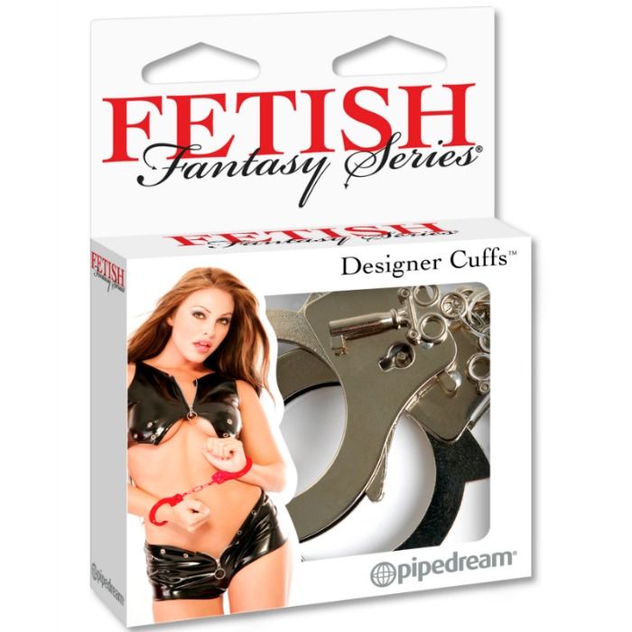 FETISH FANTASY SERIES - SERIES DESIGNER METAL HANDCUFFS - Imagen 3
