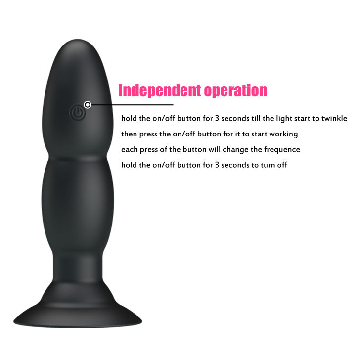 PRETTY LOVE - PLUG VIBRADOR Y ROTACIÓN POR CONTROL REMOTO - Imagen 5