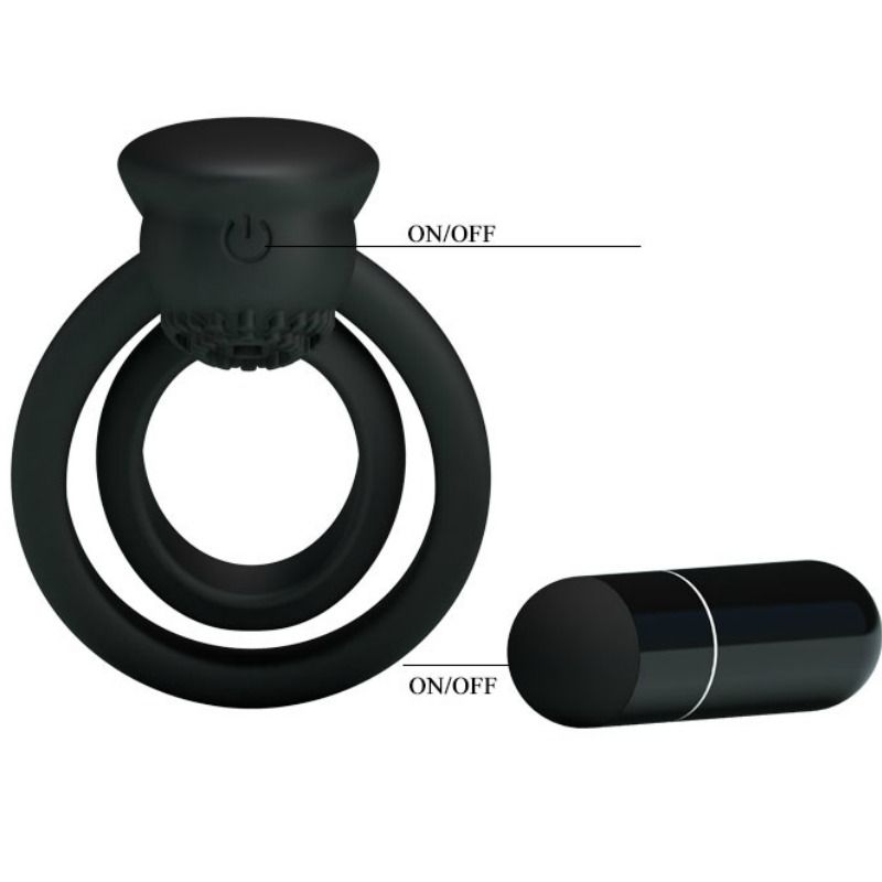 PRETTY LOVE - ESTHER ANILLO VIBRADOR CON ESTIMULADOR - Imagen 6