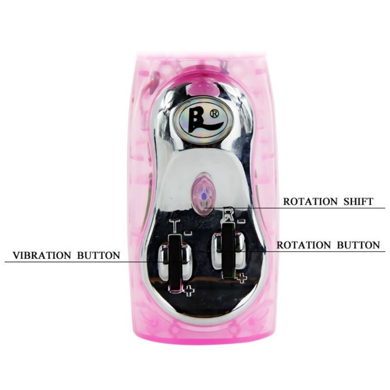 BAILE - VIBRADOR CON ROTACIÓN Y RABBIT MULTIVELOCIDAD Y MULTIROTACION - Imagen 6