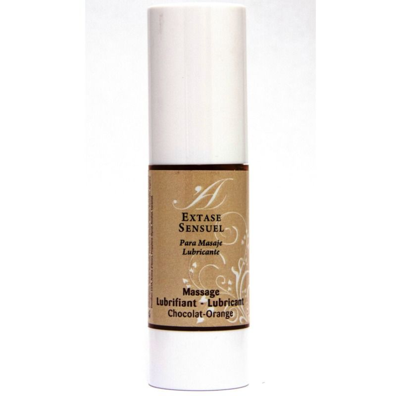 EXTASE SENSUAL - LUBRICANTE CHOCOLATE & NARANJA 30 ML - Imagen 2