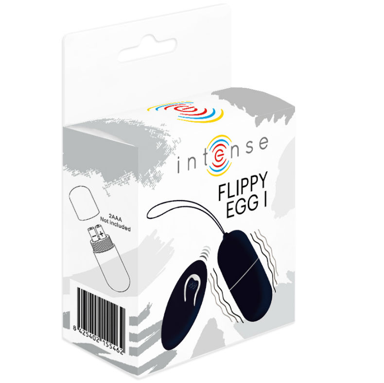 INTENSE - FLIPPY I HUEVO CONTROL REMOTO NEGRO - Imagen 2