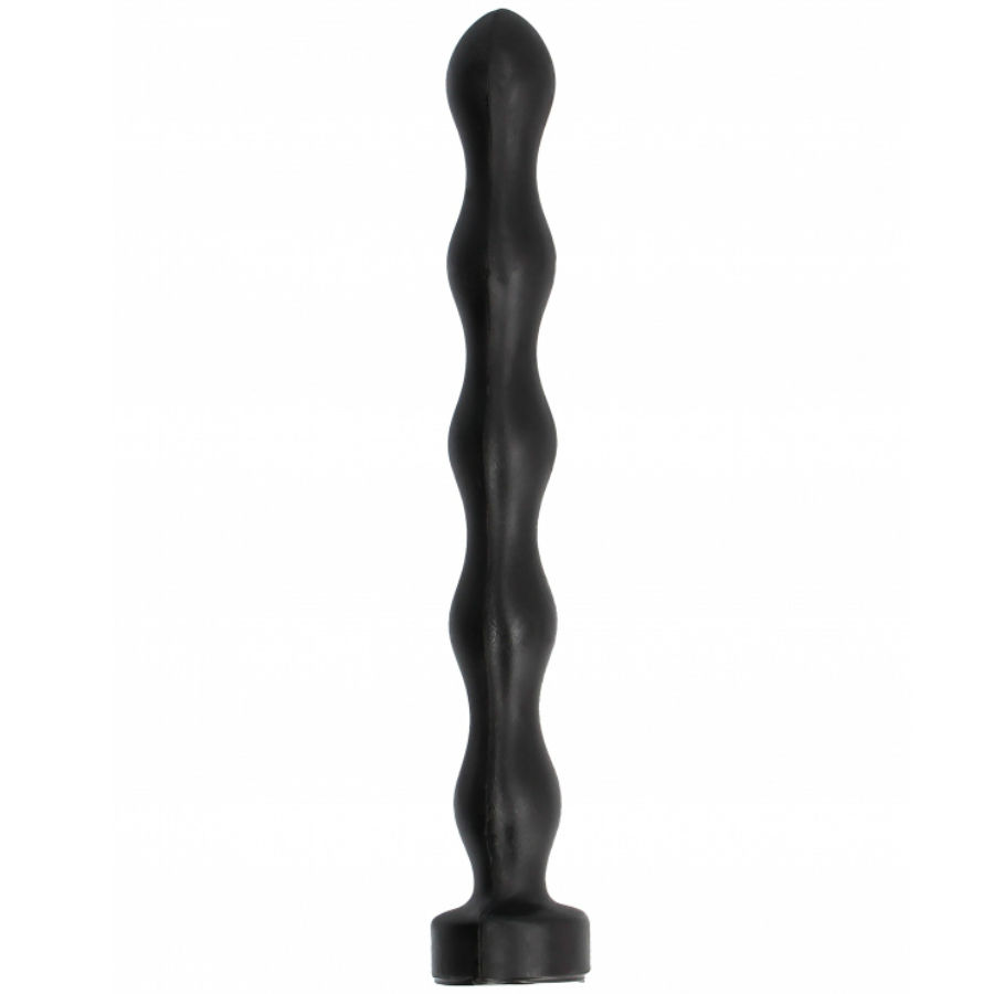 ALL BLACK - ANAL PLUG BALL 32 CM - Imagen 2