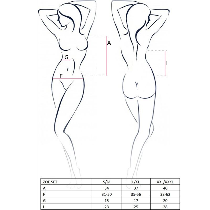 PASSION - WOMAN ZOE SET TALLA L/XL - Imagen 2