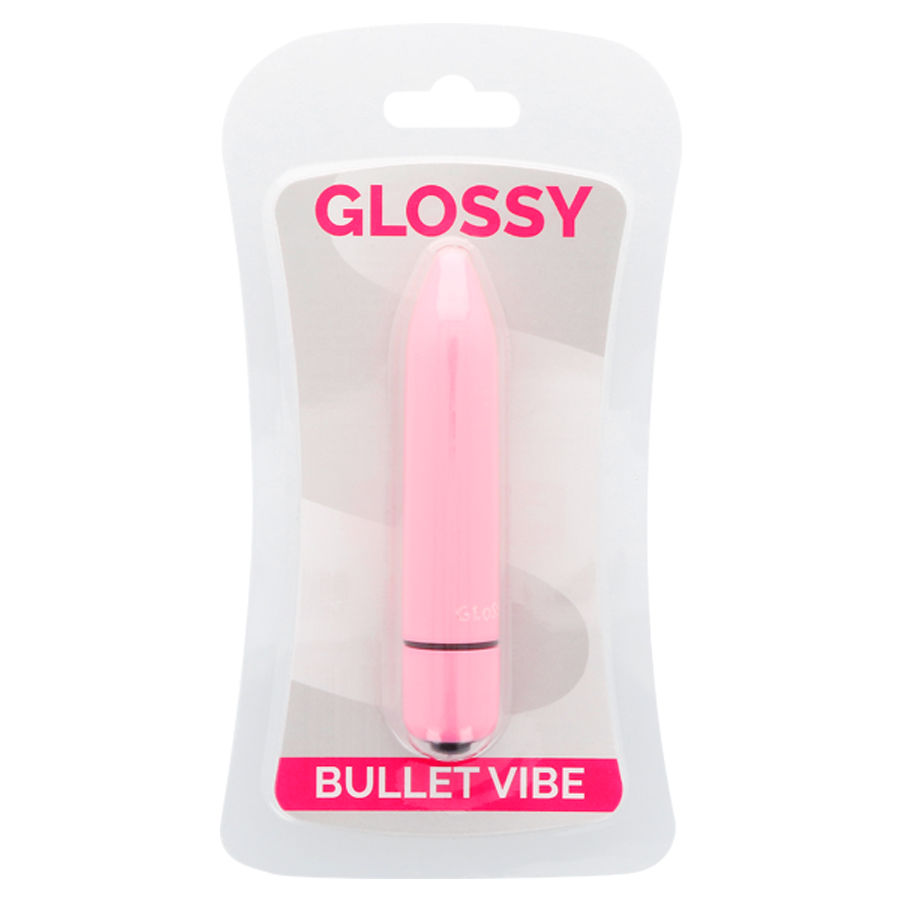 GLOSSY - THIN VIBRADOR ROSA - Imagen 2