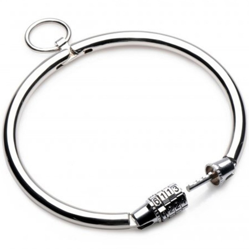 METAL HARD - COLLAR METAL CIERRE POR COMBINACION 12 CM - Imagen 2