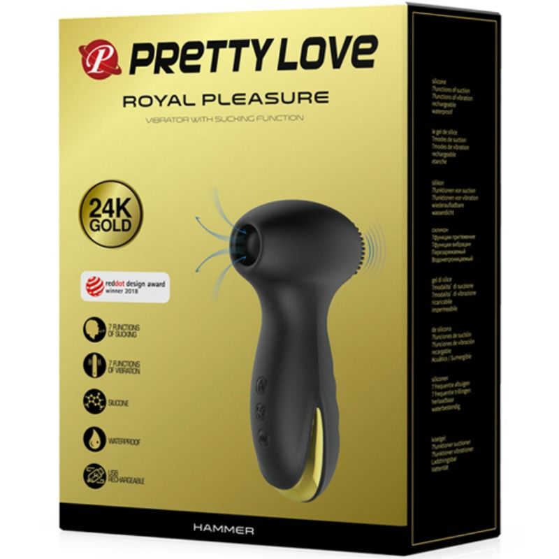 PRETTY LOVE - SMART HAMMER VIBRACIÓN Y SUCCIONADOR - Imagen 5