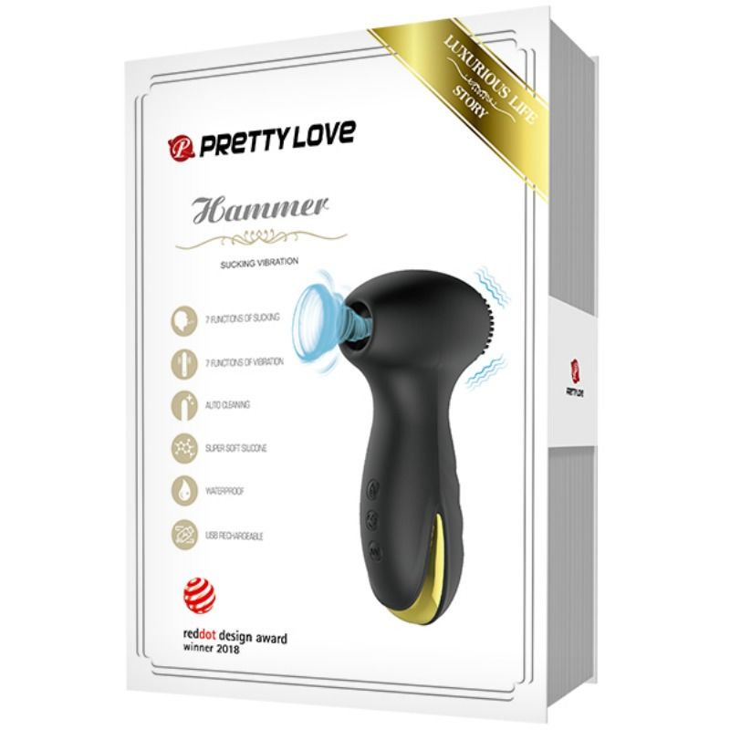 PRETTY LOVE - SMART HAMMER VIBRACIÓN Y SUCCIONADOR - Imagen 6