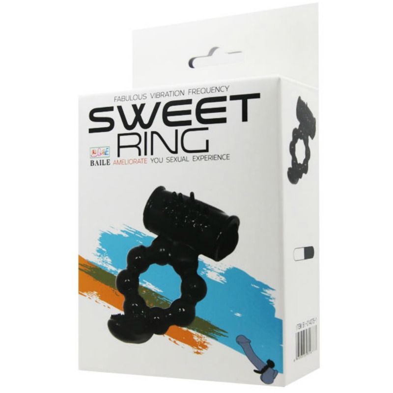 BAILE - SWEET RING ANILLO CON DOBLE ESTIMULADOR - Imagen 7