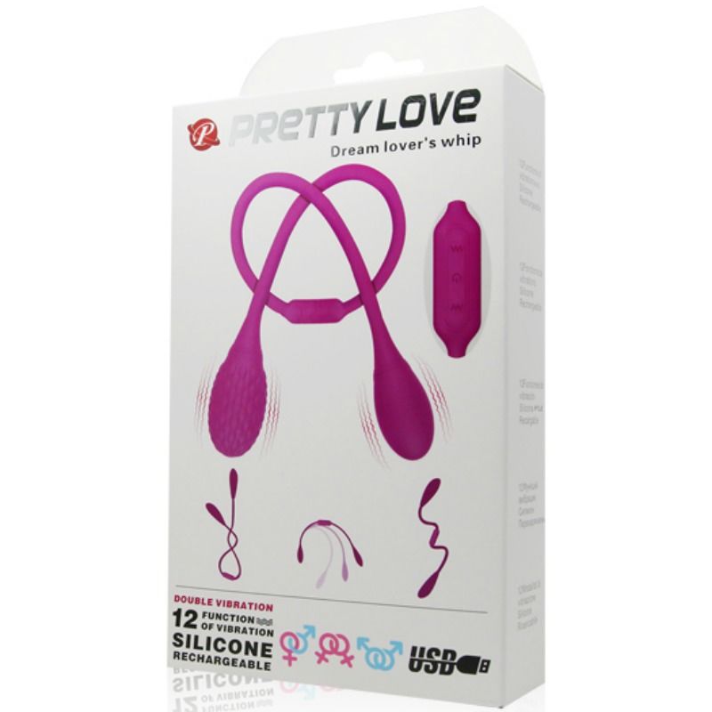 PRETTY LOVE - ESTIMULADOR UNISEX DREAM LOVERS WHIP 2 - Imagen 2