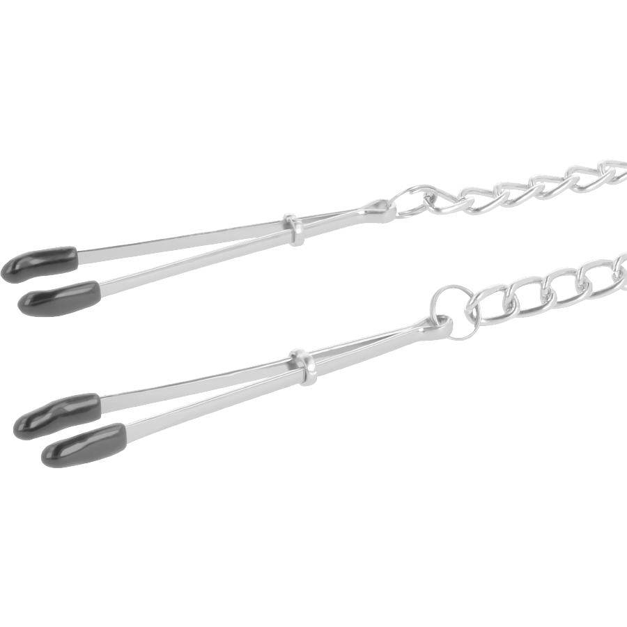 DARKNESS - PINZAS AJUSTABLES PARA PEZONES METAL - Imagen 3