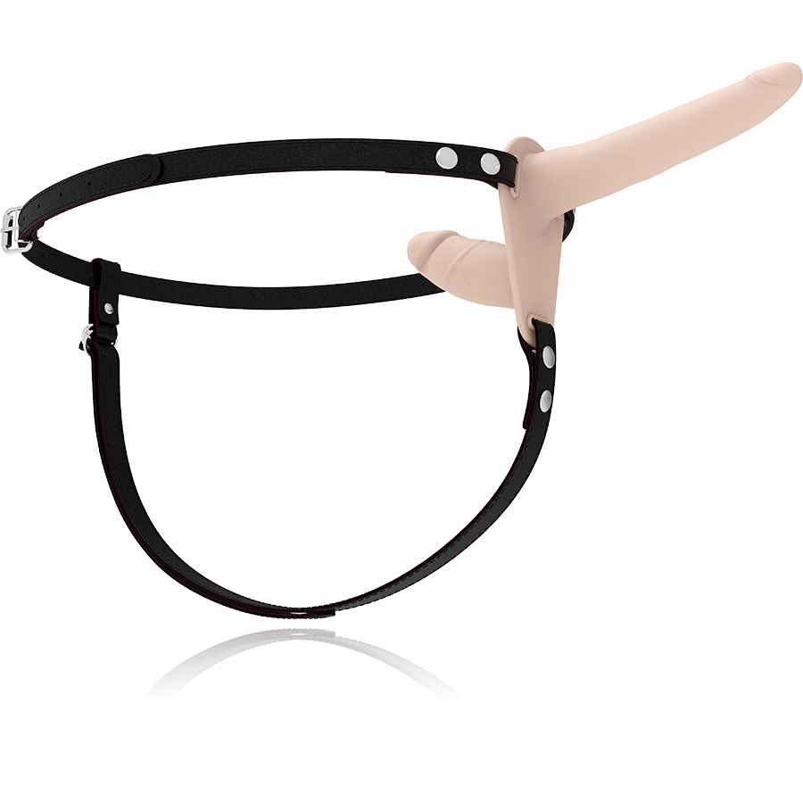 FETISH SUBMISSIVE HARNESS - DOBLE PENETRACIÓN VIBRADOR FLESH UP - Imagen 5