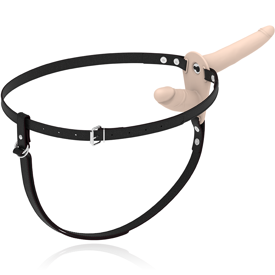 FETISH SUBMISSIVE HARNESS - DOBLE PENETRACIÓN VIBRADOR FLESH UP - Imagen 3