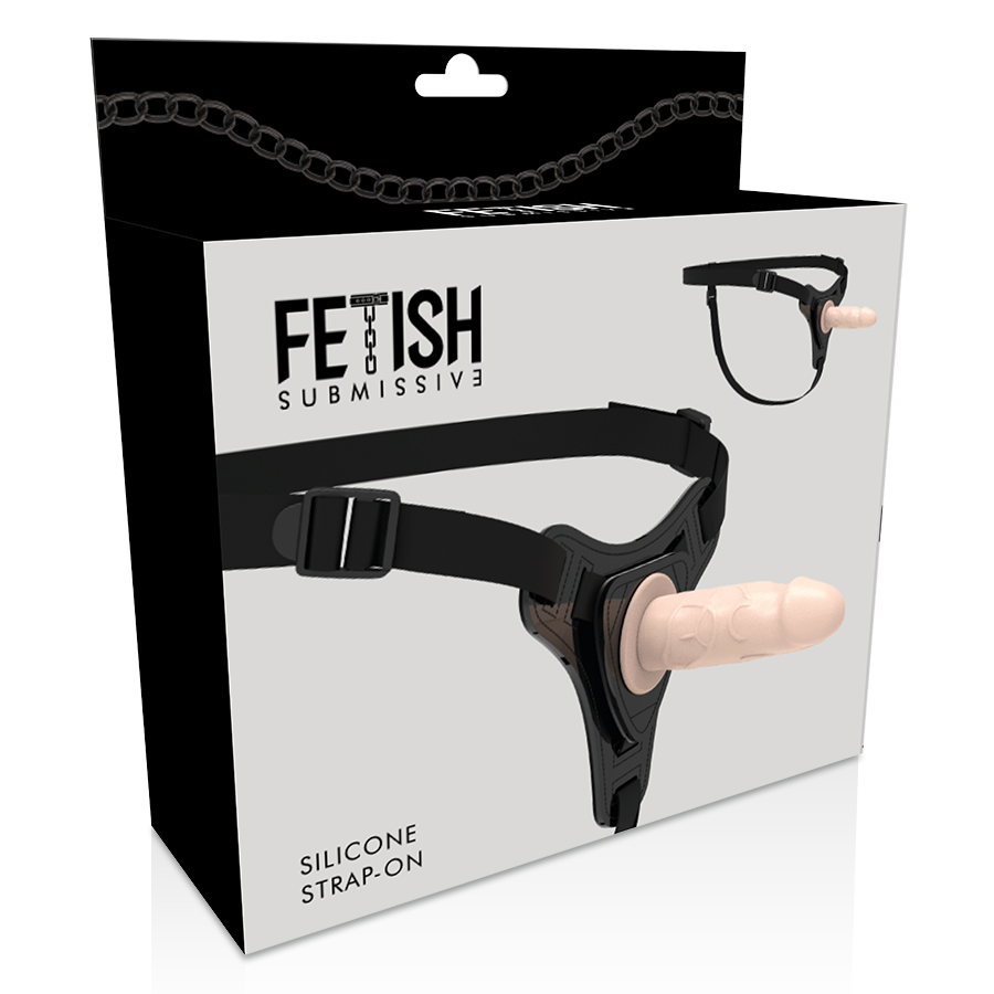 FETISH SUBMISSIVE HARNESS - SILICONA FLESH REALISTIC 12.5 CM - Imagen 3