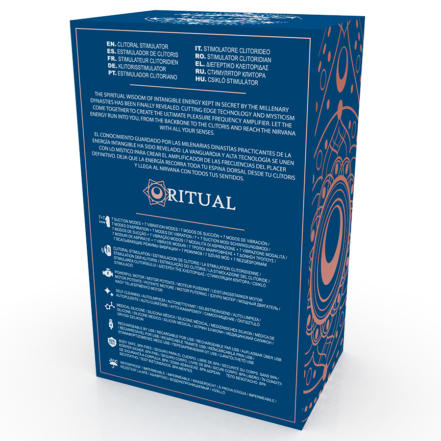 RITHUAL - SHUSHU 2.O NEW GENERATION CLITORAL AZABACHE - Imagen 7