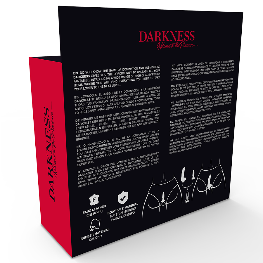 DARKNESS - PANTIES CON PLUG Y DILDO INTERCAMBIABLE - Imagen 2