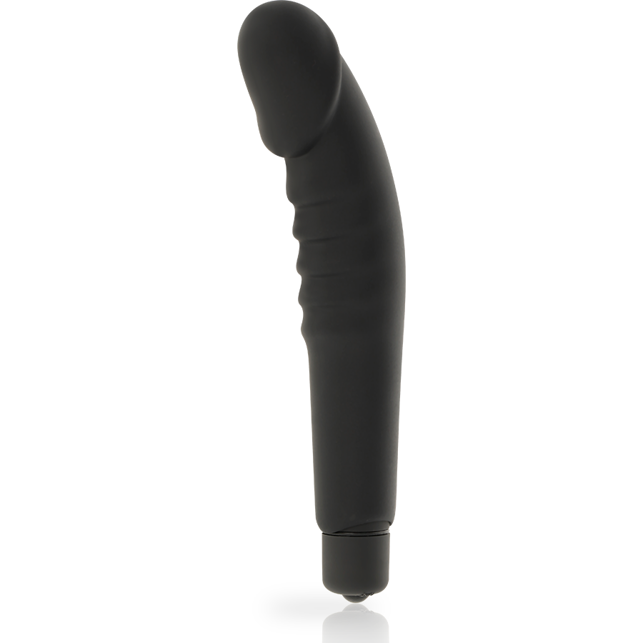 DOLCE VITA - REALISTIC PLEASURE VIBRADOR SILICONA NEGRO - Imagen 2