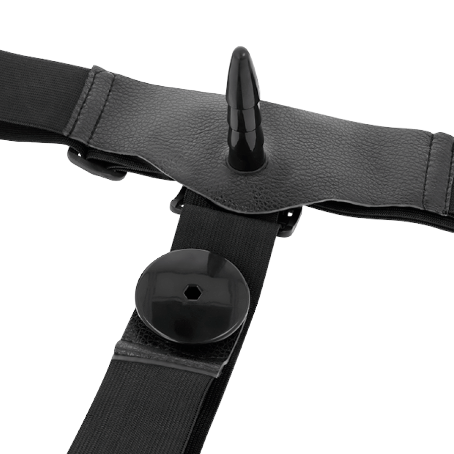 HARNESS ATTRACTION - RODNEY DOBLE PENETRACIÓN VIBRADOR 18 CM -O- 3.5 CM - Imagen 3
