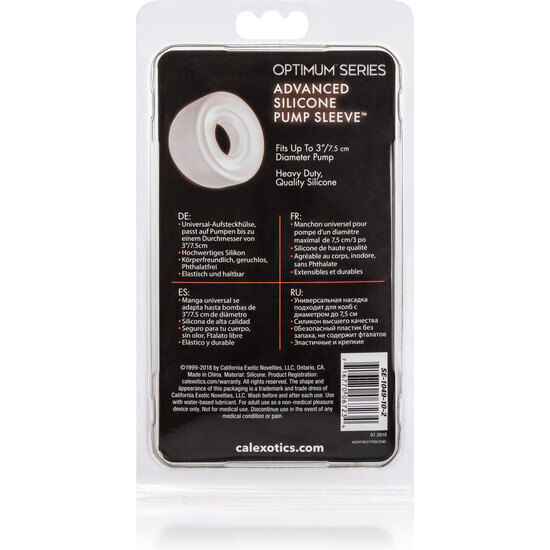 CALEXOTICS - RECAMBIO FUNDA PARA DESARROLLADOR SILICONA CLEAR - Imagen 2