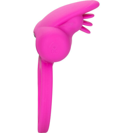 CALEXOTICS - DUAL CLIT FLICKER ENHANCER DOBLE ANILLO VIBRADOR DE SILICONA ROSA - Imagen 5