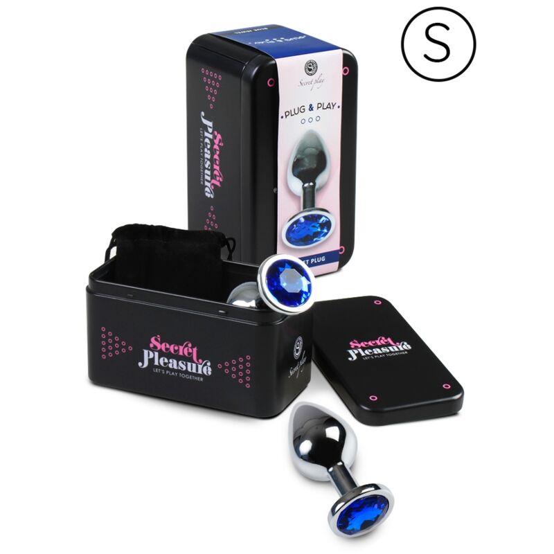 SECRETPLAY - ANAL PLUG AZUL S - Imagen 2