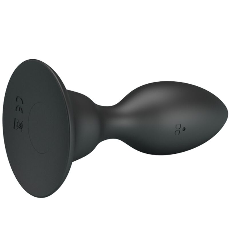 MR PLAY - PLUG ANAL CON VIBRACIÓN NEGRO CONTROL REMOTO - Imagen 6