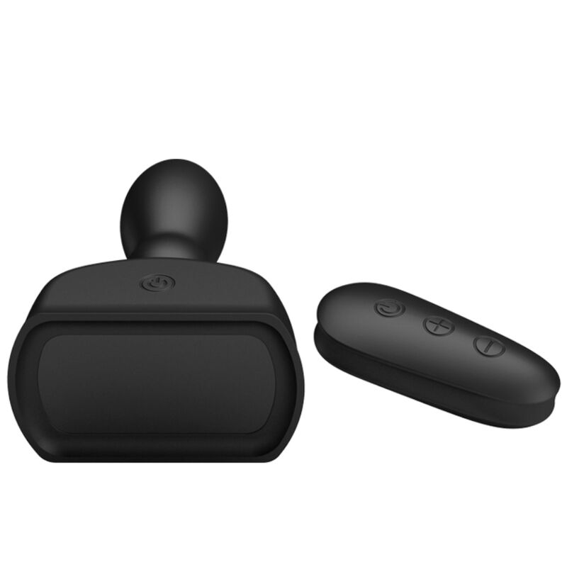 MR PLAY - PLUG ANAL HINCHABLE NEGRO CONTROL REMOTO - Imagen 5