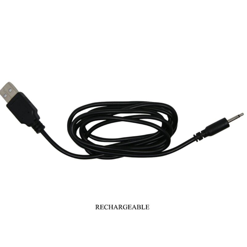 MR PLAY - PLUG ANAL VIBRADOR NEGRO RECARGABLE - Imagen 7