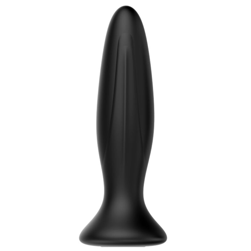 MR PLAY - PLUG ANAL VIBRADOR NEGRO RECARGABLE - Imagen 5