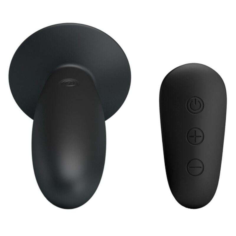 MR PLAY - PLUG ANAL CON VIBRACIÓN NEGRO CONTROL REMOTO - Imagen 5